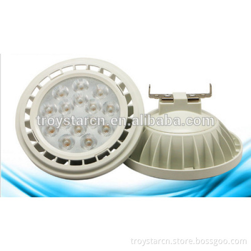 AR111 LED spotlight 12-15W GU10 Ra>80 to replace 100W Halogen lamp for commercial lighting